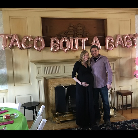 Dresses & Skirts - Size Small Maternity Black Maxi Dress